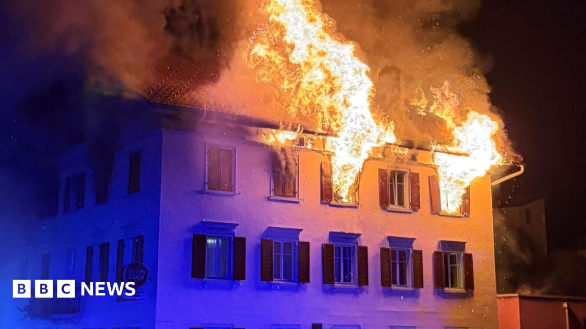 Five missing after fire in Swiss Alpine town