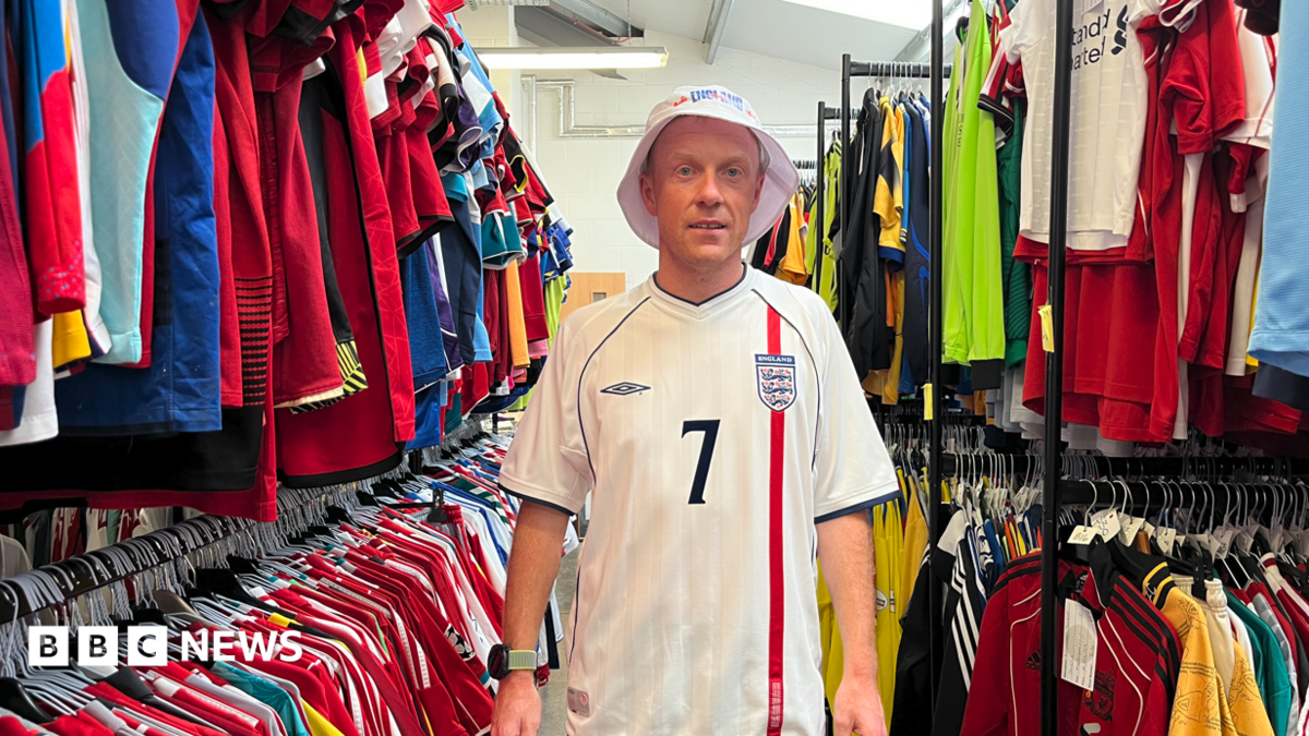 Malvern man turns vintage football shirt hobby into job