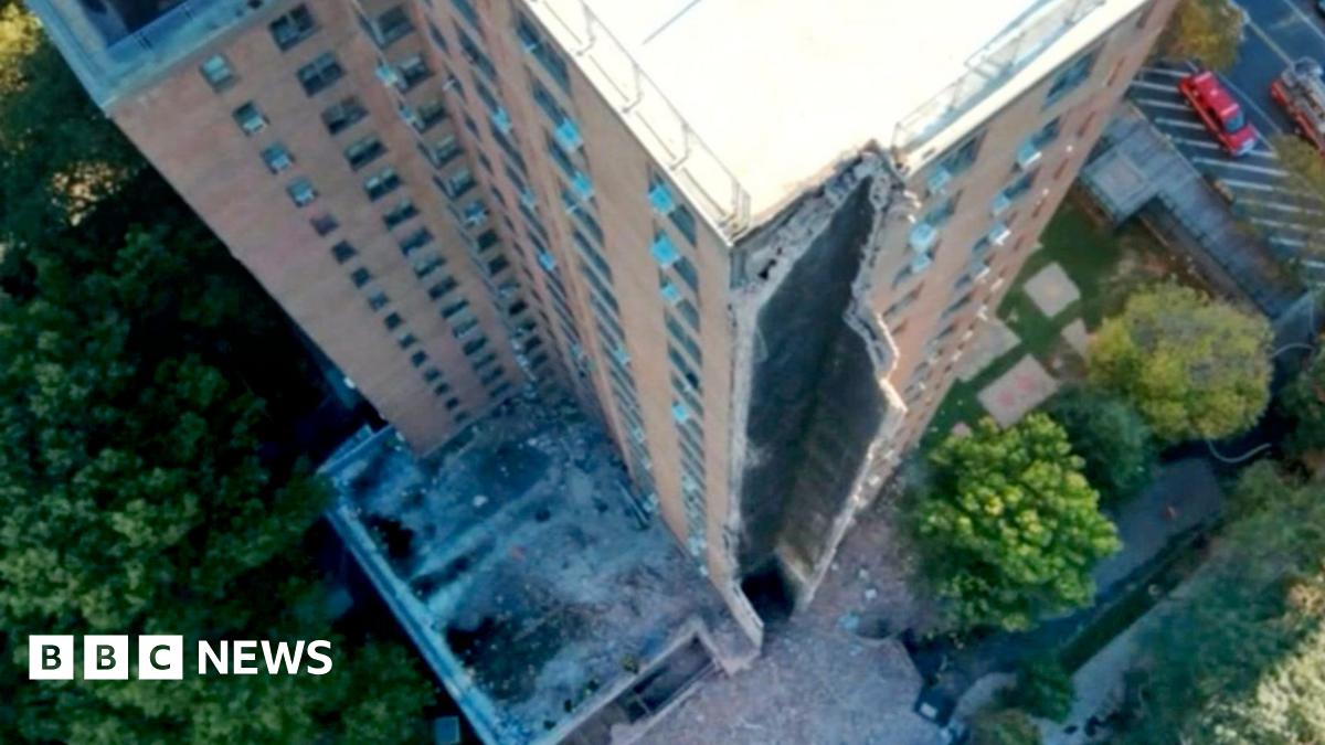 Bronx building partially collapses in ‘major emergency’ – live updates