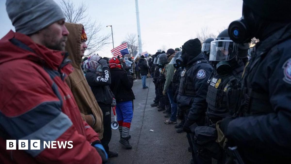 US officials probing Minnesota ICE protest that disrupted church service
