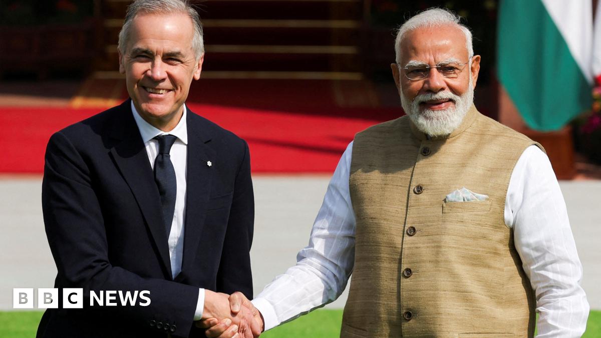 India and Canada reset ties with 'landmark' nuclear energy deal - BBC News