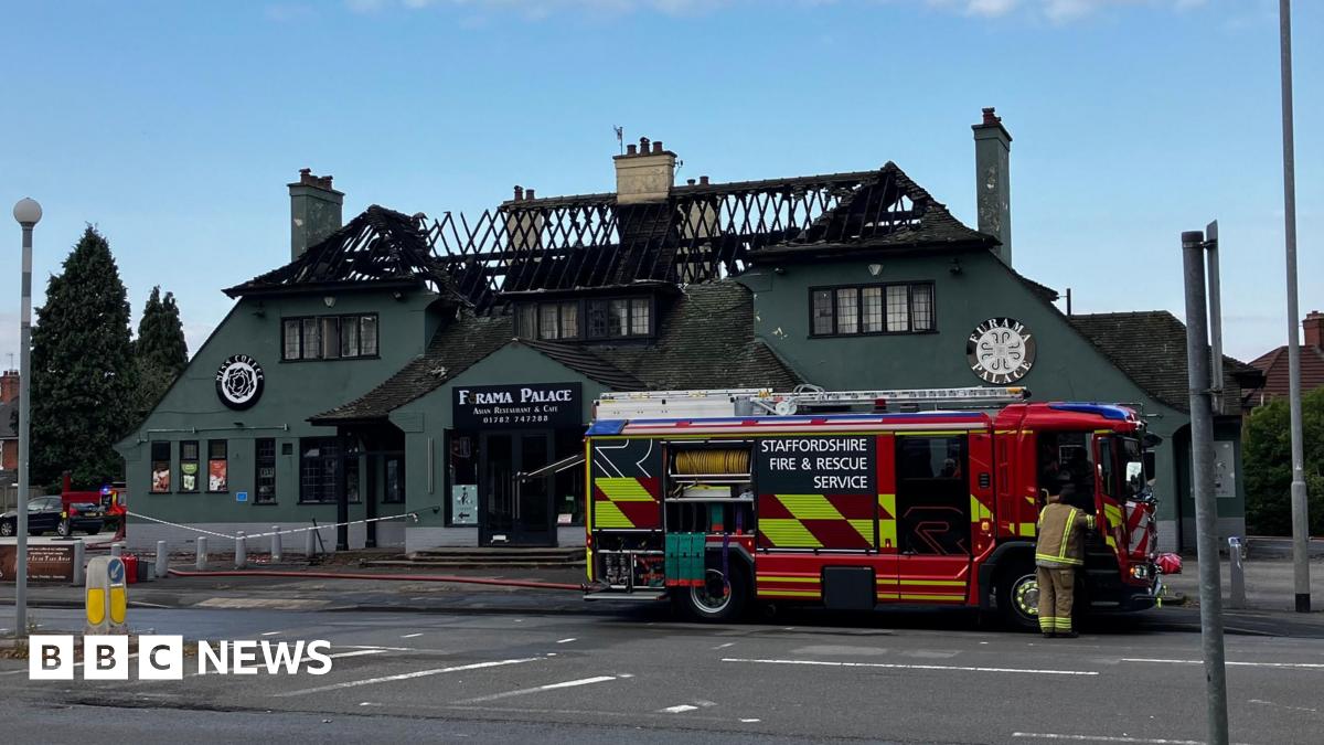 Owners 'heartbroken' as Stoke-on-Trent restaurant gutted by fire