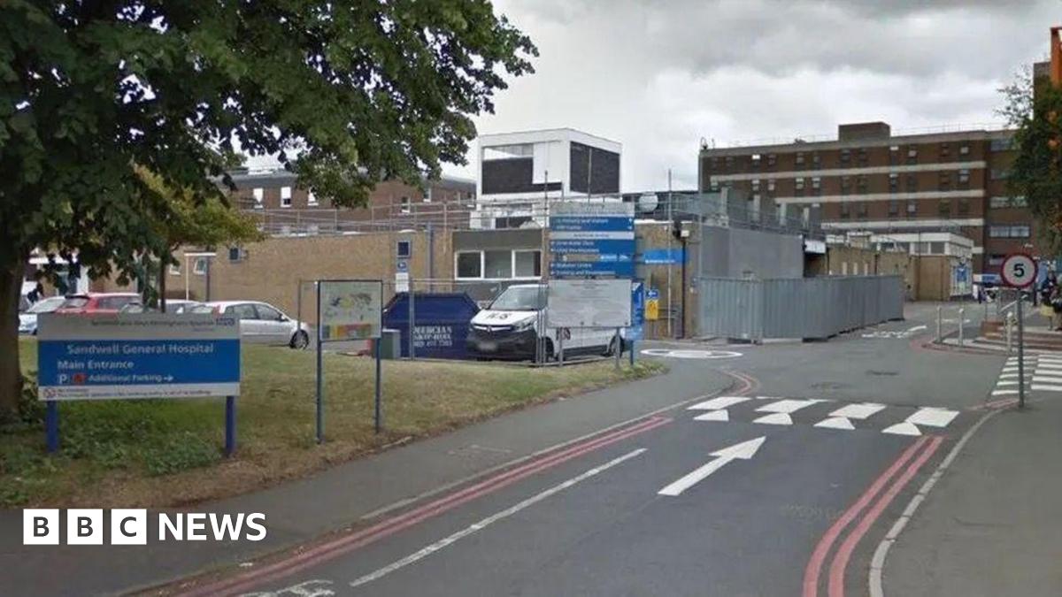 Man found slumped dead at Sandwell Hospital coffee shop BBC News