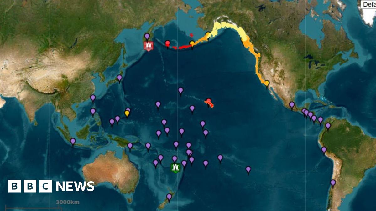 Widespread tsunami warnings after magnitude 8.8 quake off Russia east coast thumbnail