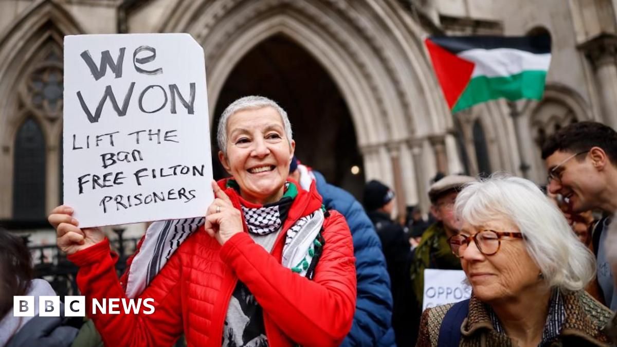 
                            Palestine Action wins High Court challenge against government ban