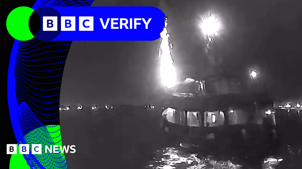 BBC Verify Live: Using video to investigate reported strike on Gaza-bound flotilla thumbnail