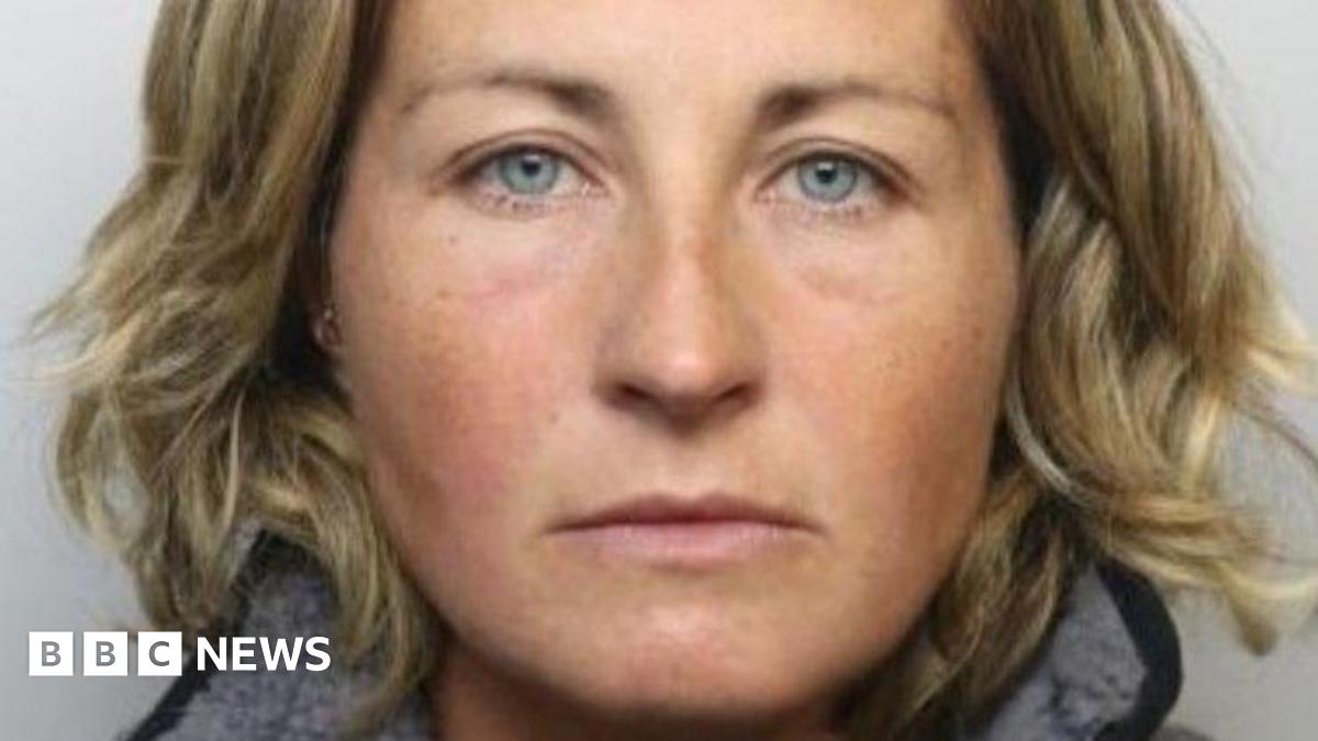 Mugshot of Nerys Lloyd, who has blue eyes and shoulder length blonde hair 