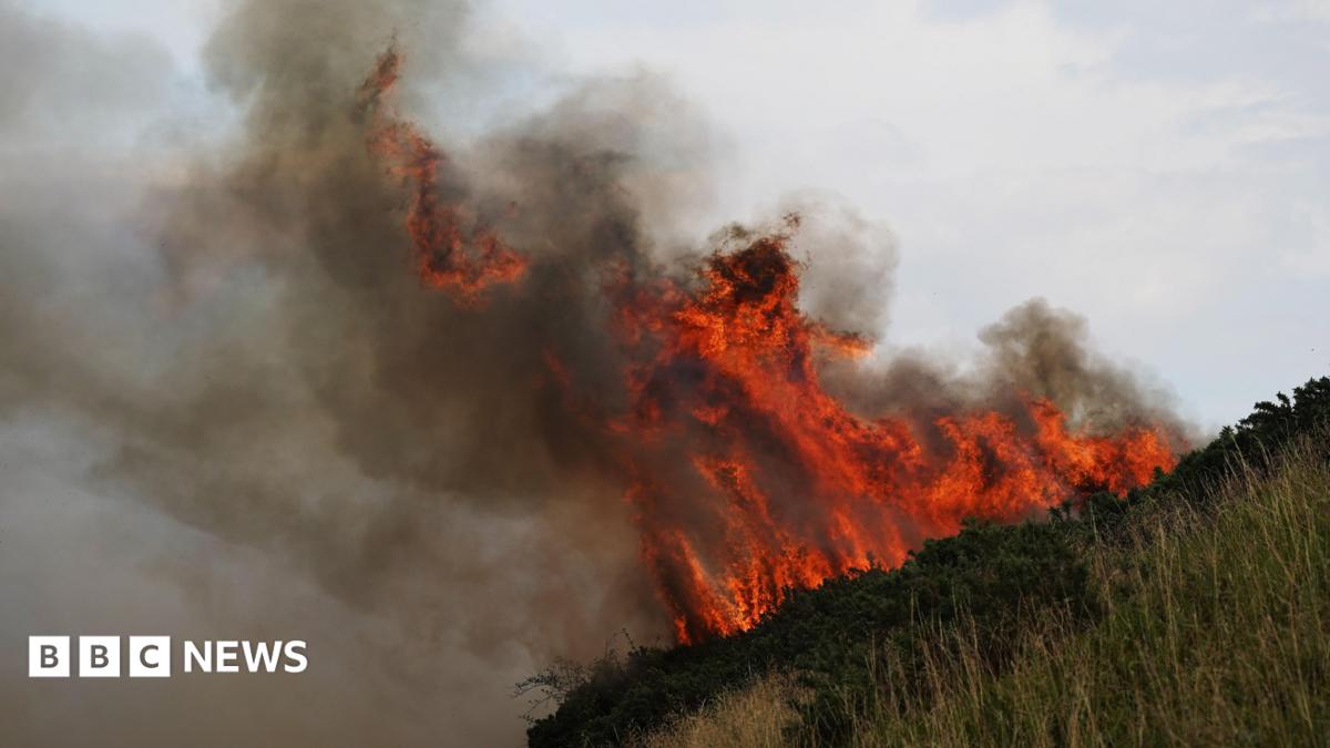 Only takes a spark to start a wildfire, Yorkshire crews warn