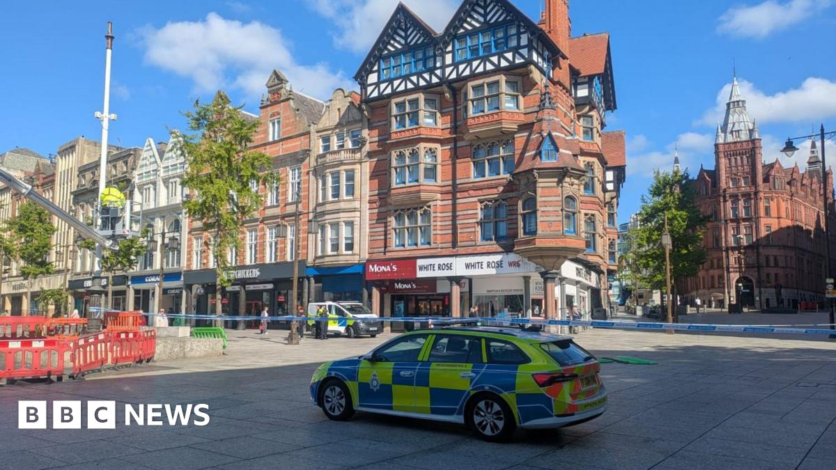 bbc.co.uk - Isaac Ashe - Man in 40s taken to hospital after Nottingham city centre assault