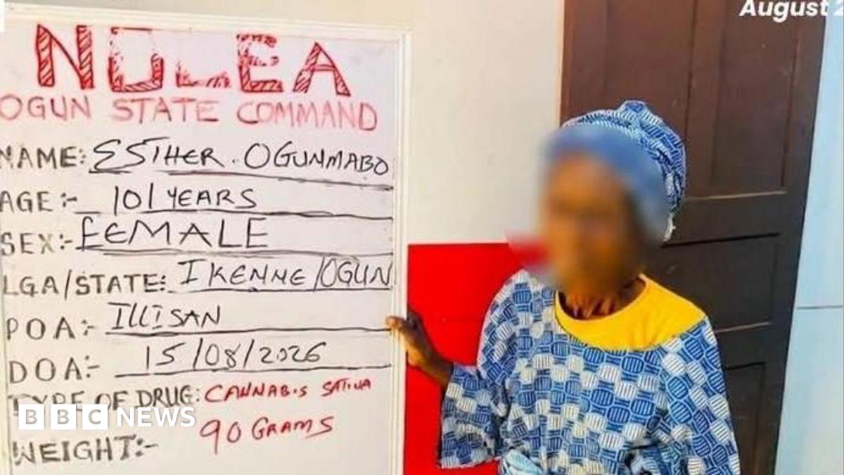 '101-year-old great-grandmother' arrested for selling cannabis in Nigeria