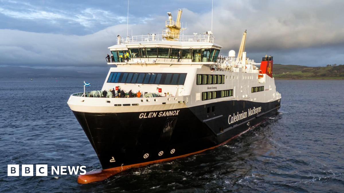 New CalMac ferry Glen Sannox gets green light to carry passengers - BBC ...