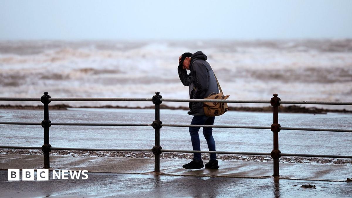 Weather warnings of snow, wind and rain across the UK for New Year