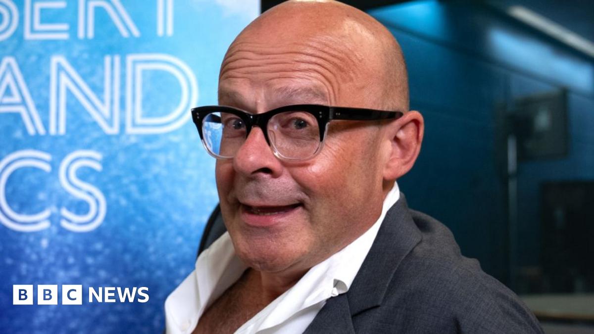 Harry Hill says his stepfather's death made him switch careers from medicine to comedy