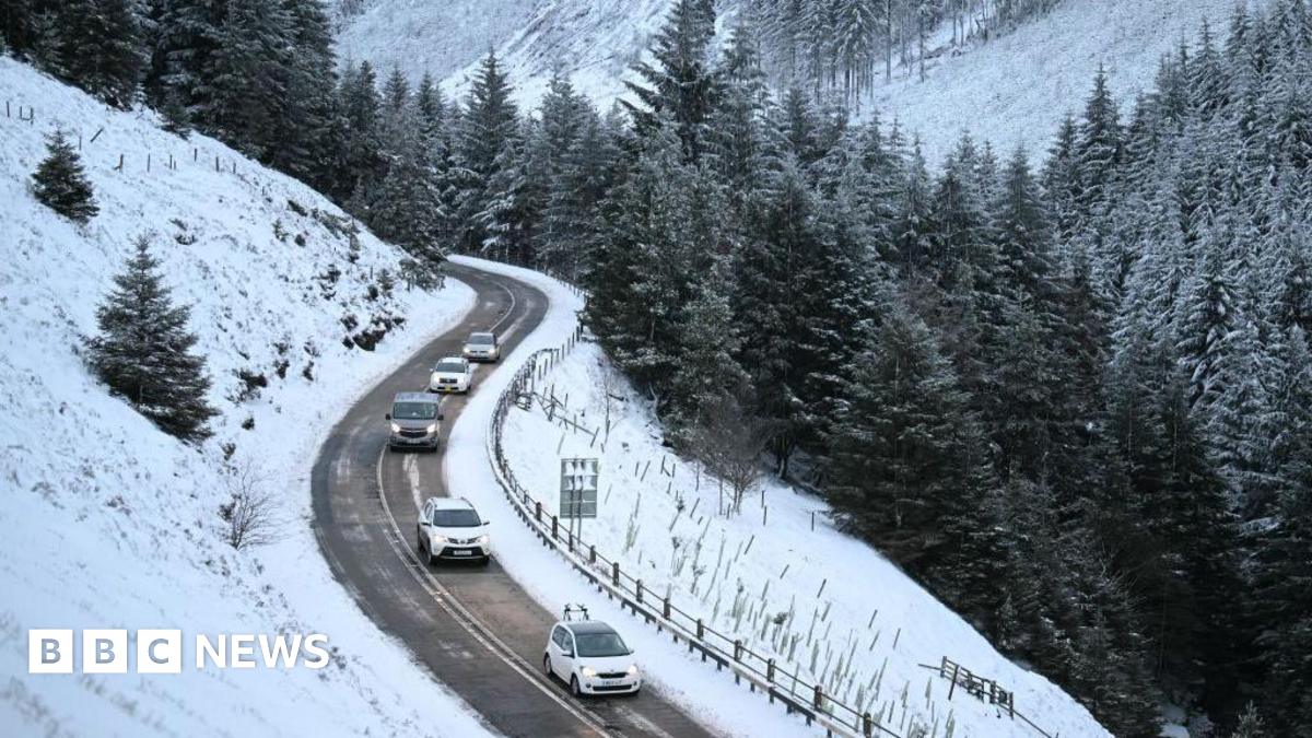 UK weather: Commuters warned of icy roads and travel disruption