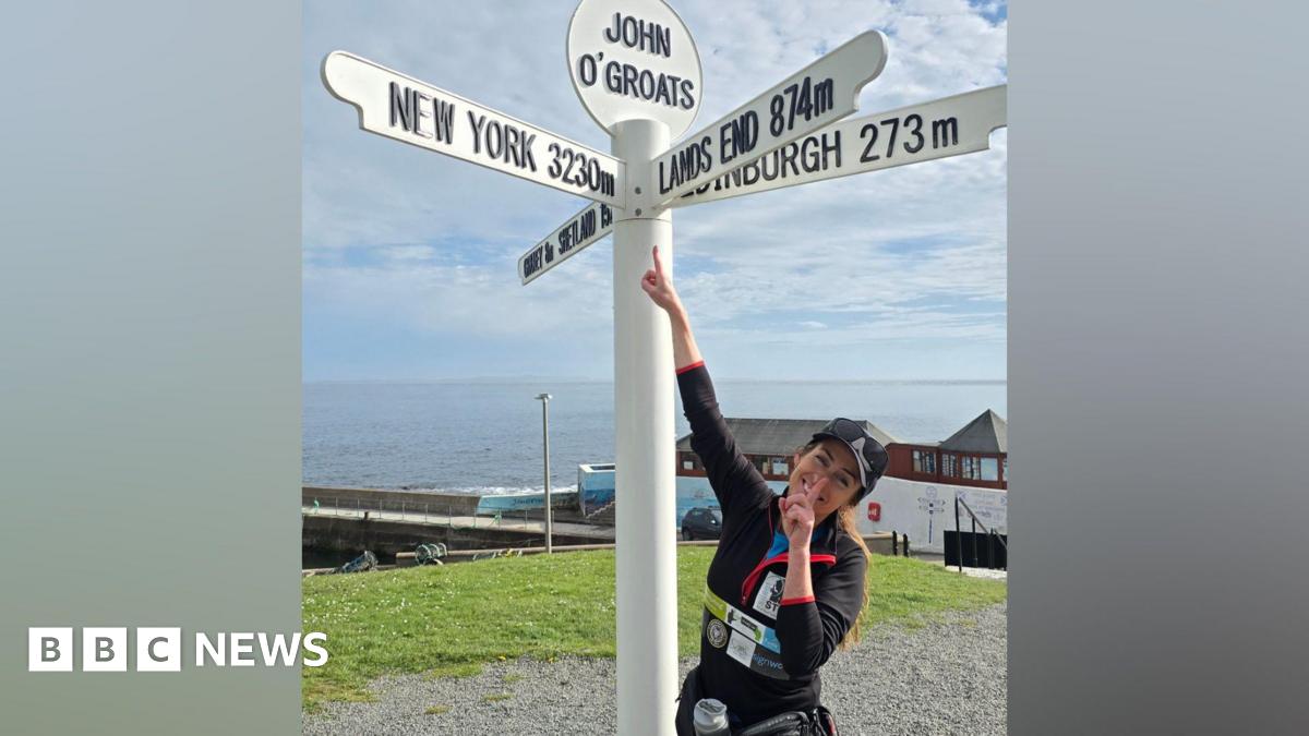 Deaf Malvern lecturer's walking challenge from John O'Groats to Land's End