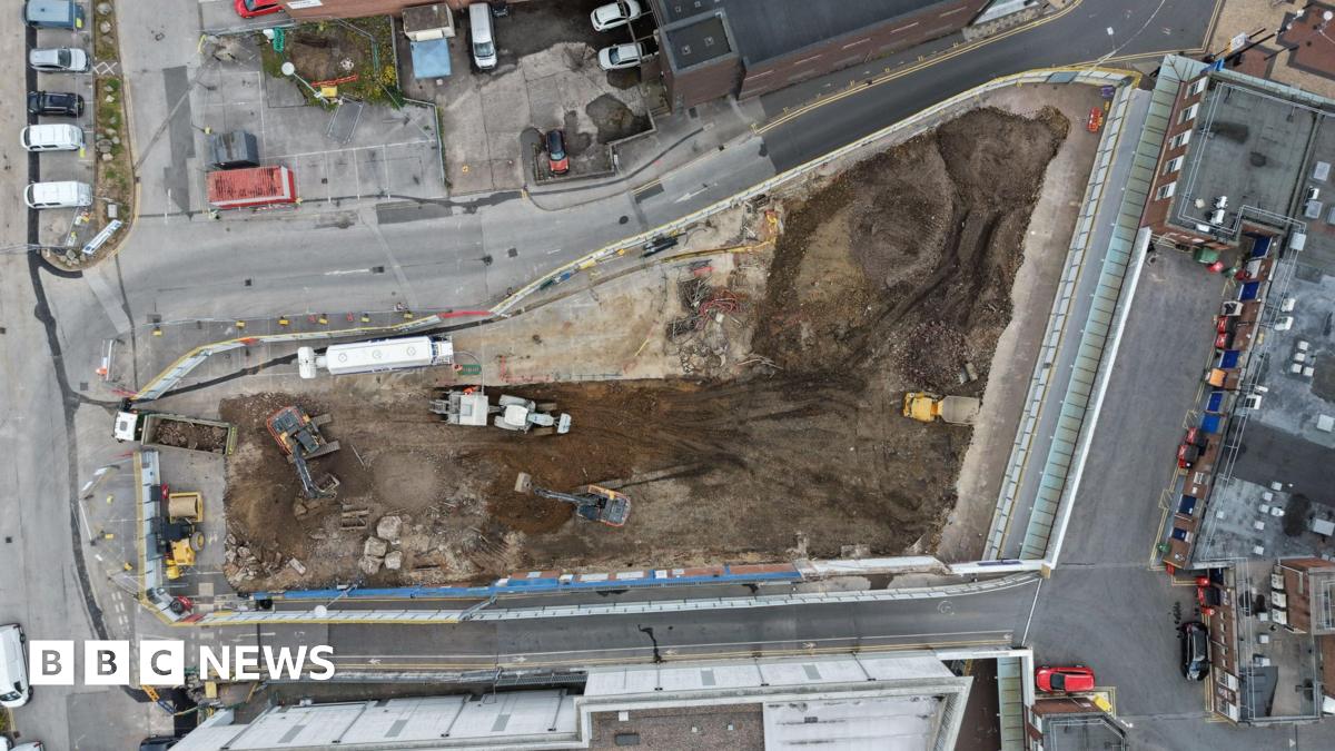 Priory Centre revamp demolition phase completed