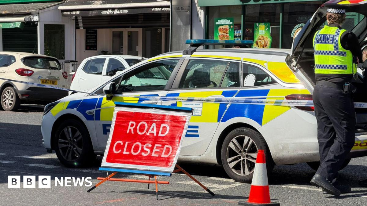 BBC News image for Murder arrests over death of man outside Bournemoth cocktail bar