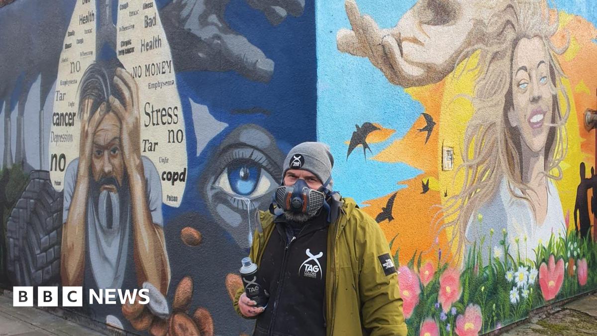 bbc.co.uk - Eleanor Maslin - Grimsby mural to feature in TV stop smoking campaign