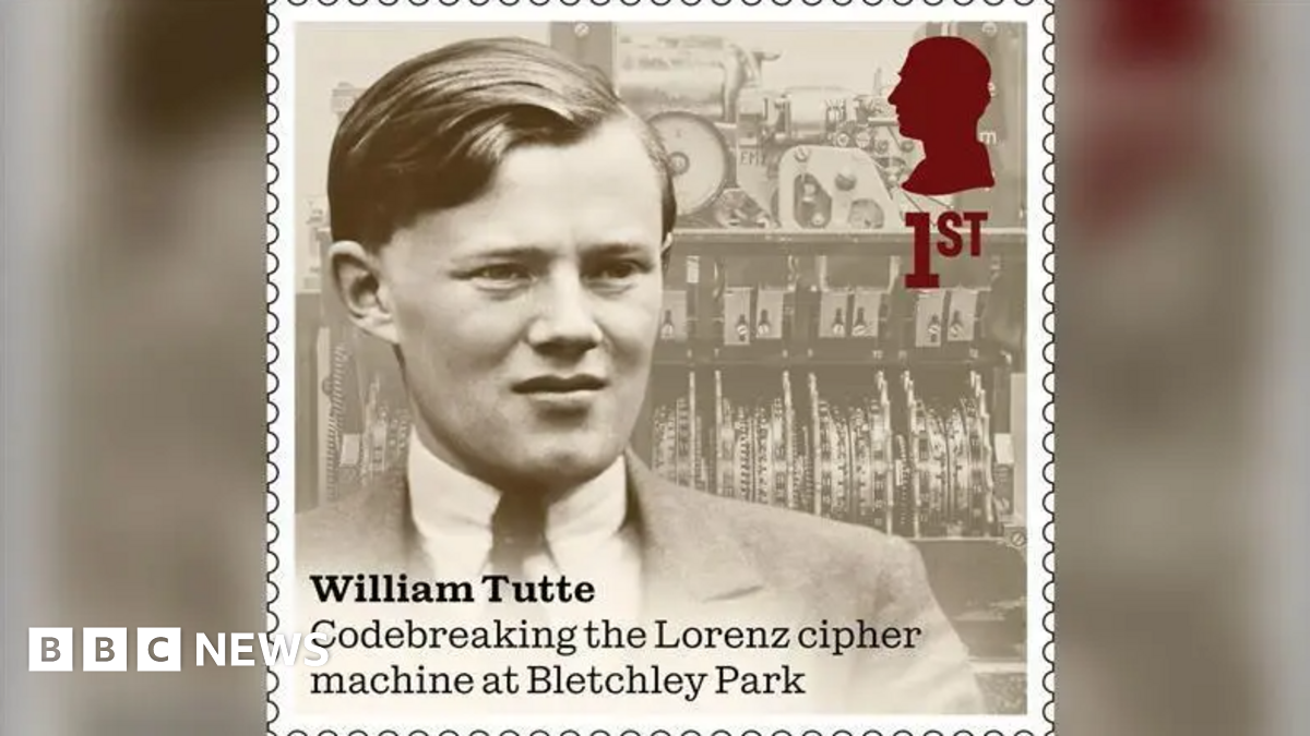 Newmarket's WW2 codebreaker is honoured on VE Day stamps - BBC News