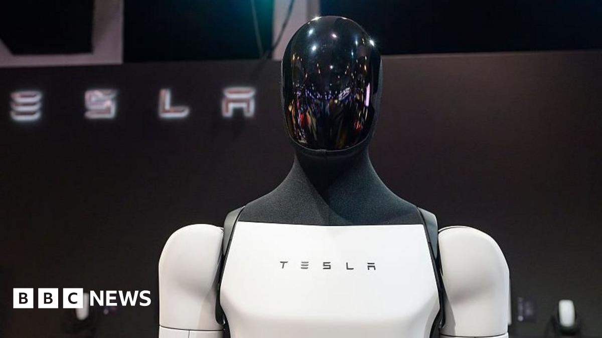 bbc.co.uk - Lily Jamali - Tesla sees first annual revenue drop as it shifts to AI and robots