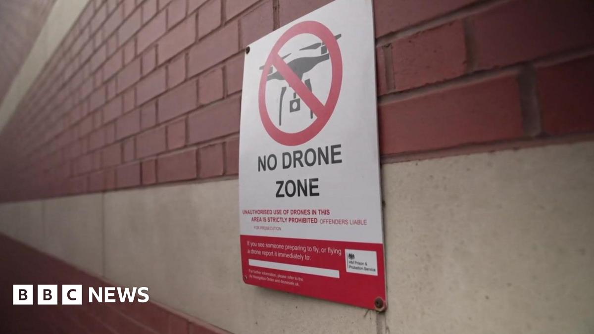 Fears that drones could drop guns into prisons