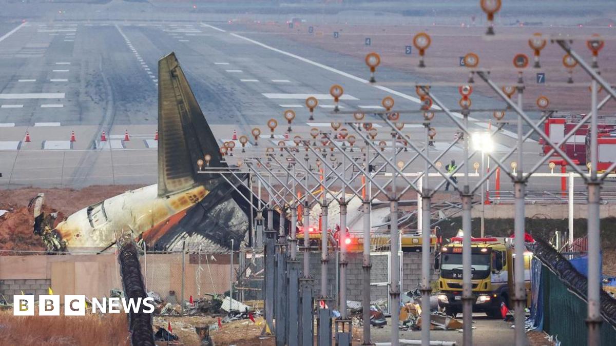 South Korea plane crash: Why was there a wall near the runway?