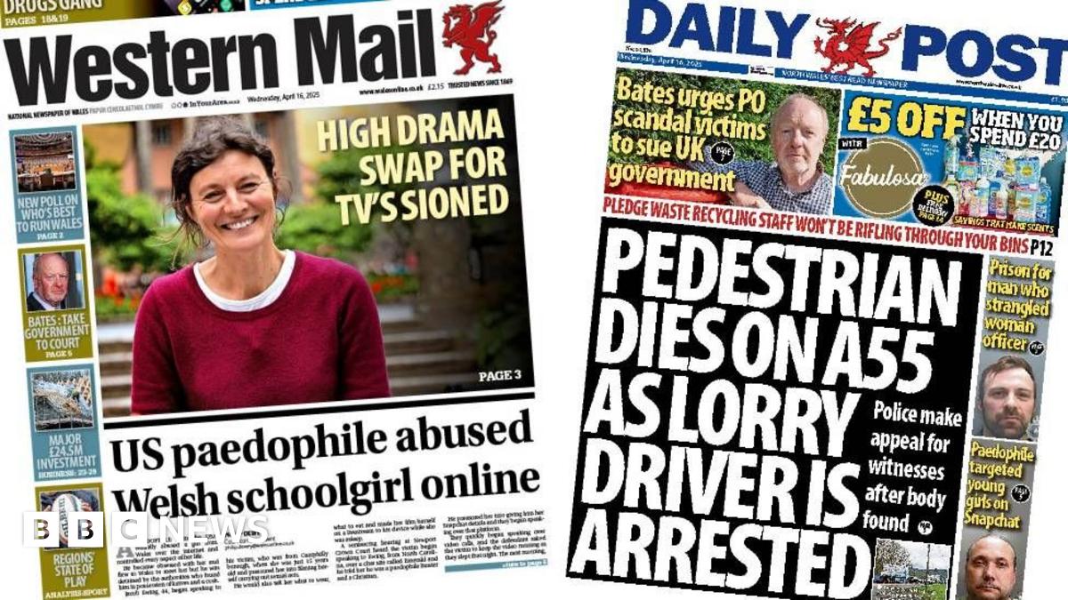 Wales' papers: FM 'faces new vote' and doping ban for star