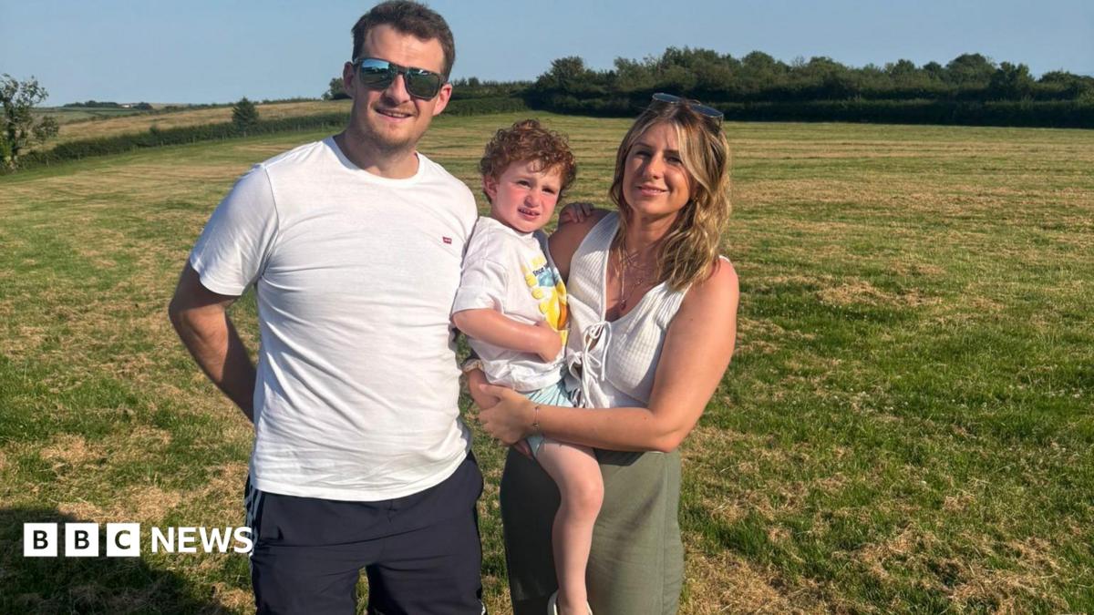 Neath man's life saved by stranger after truck flips in crash