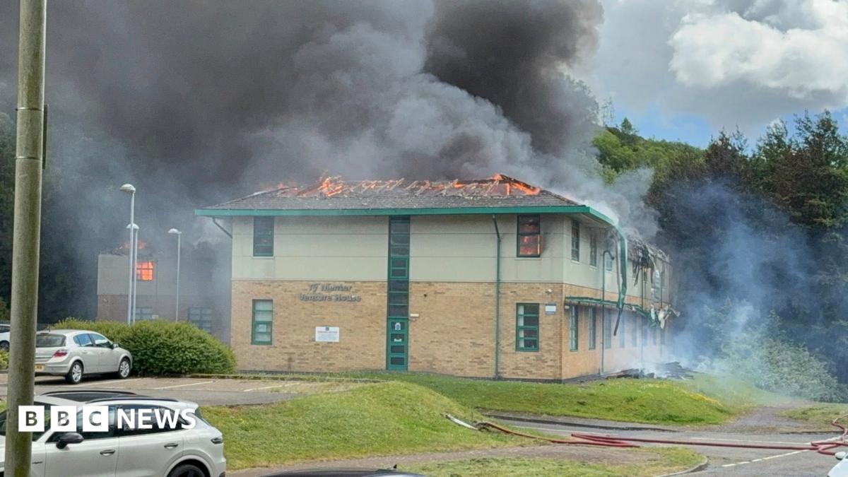 Abercynon fire eyewitness describes tornado-like flame