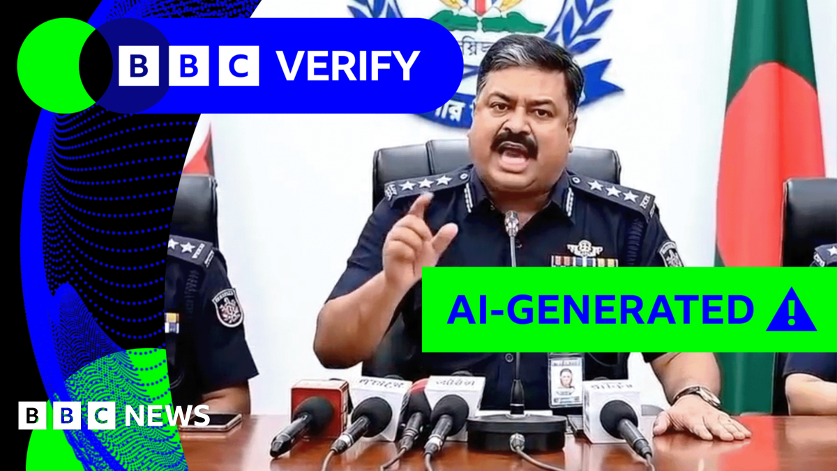 BBC Verify: AI fakes and disinformation spread in first Bangladesh election since student protests thumbnail