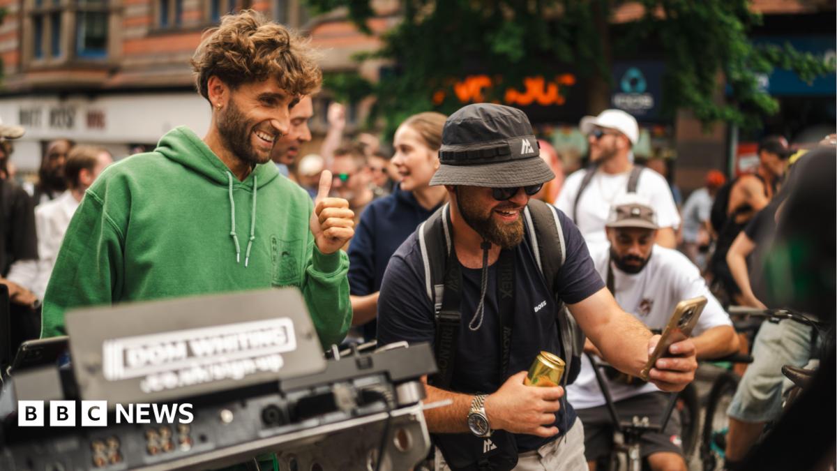 Drum and Bass ride brings rave vibe to Nottingham streets