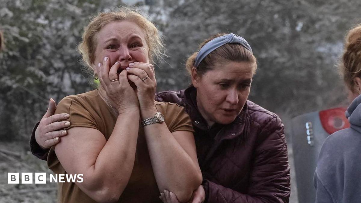 Two children among eight dead in Russian strikes on Ukraine, officials say