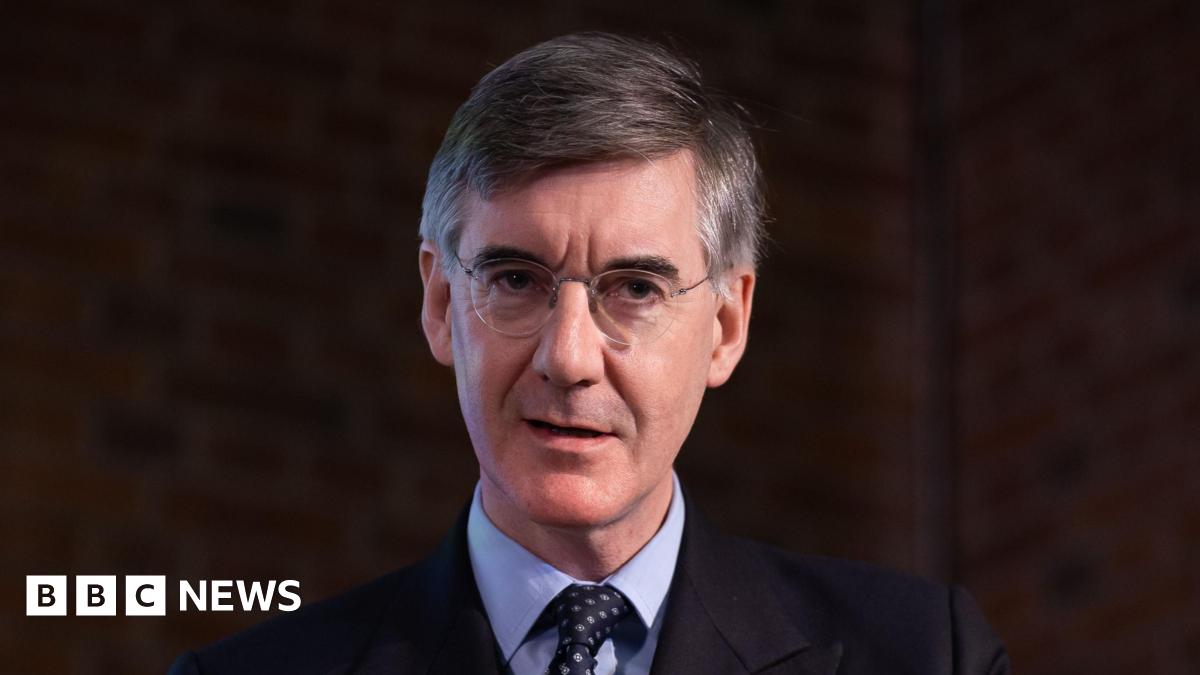 Jacob Rees-Mogg in a suit
