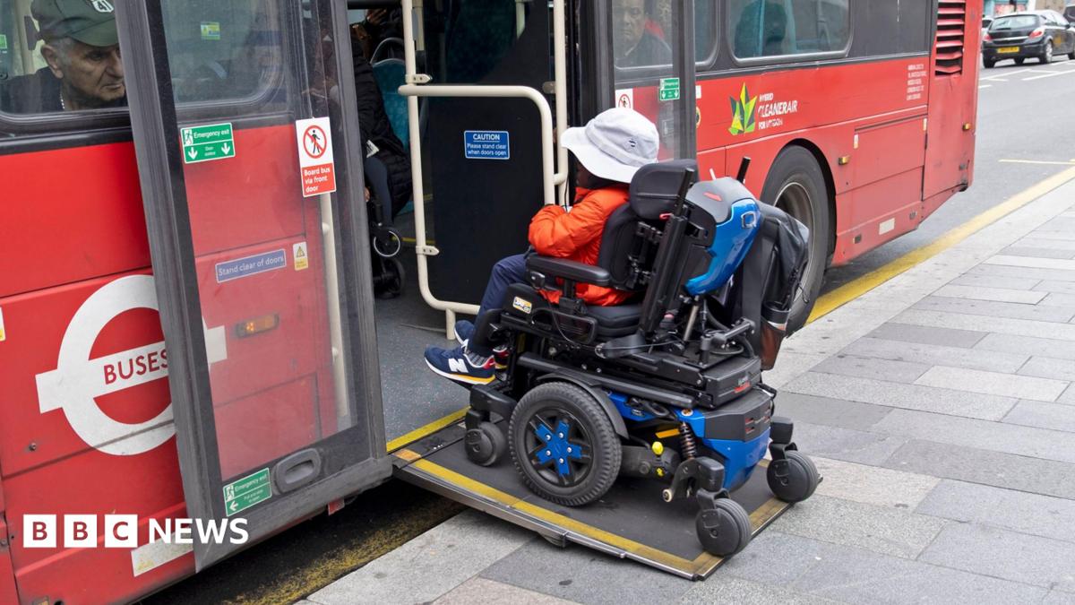 Disabled people in England to get 24-hour free bus travel