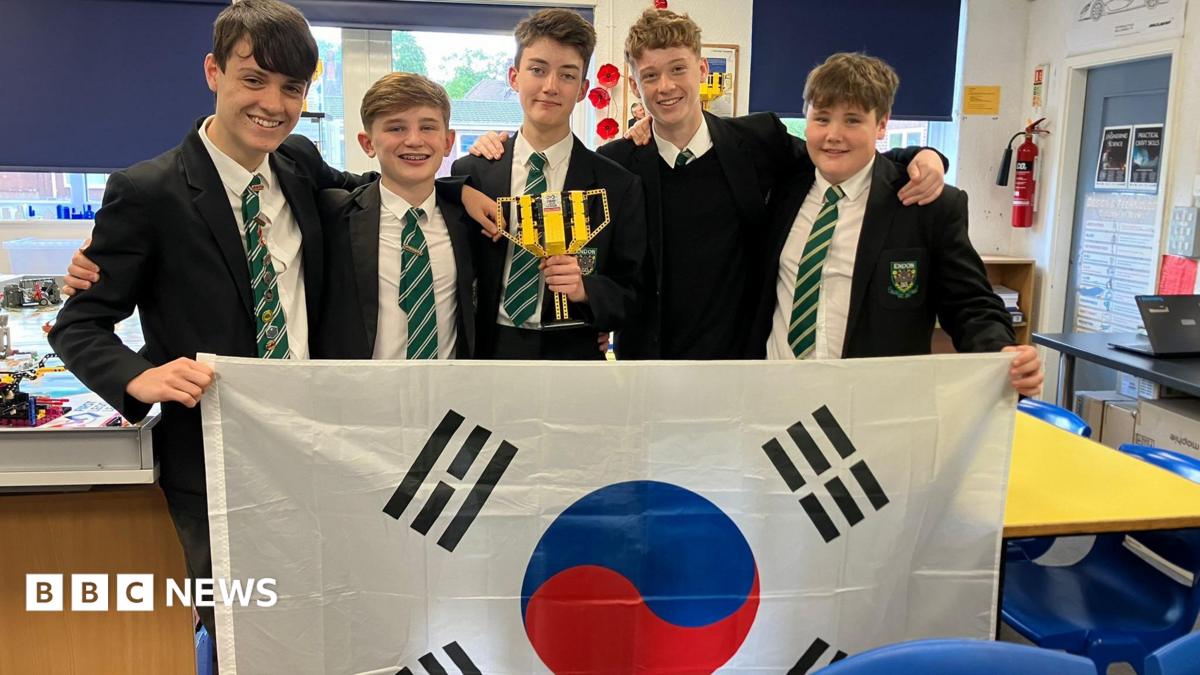 Endon High School Lego team wins global award in South Korea