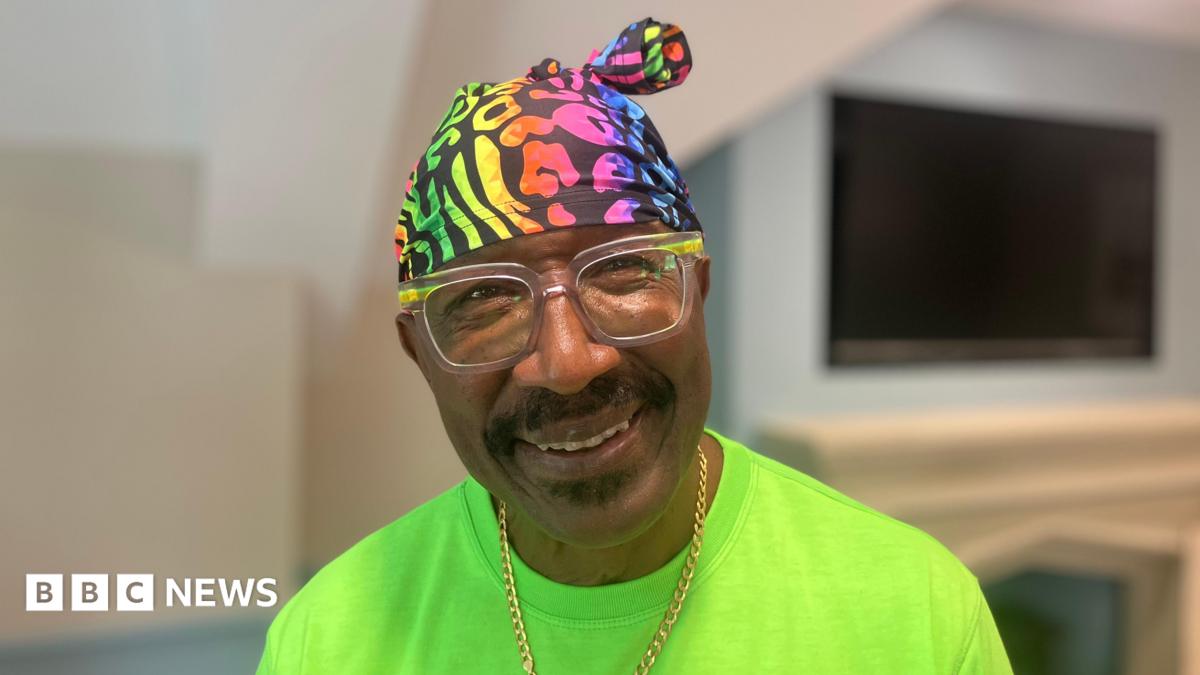 bbc.co.uk - Steve Jones - Mr Motivator delivers fitness class at Huddersfield care home