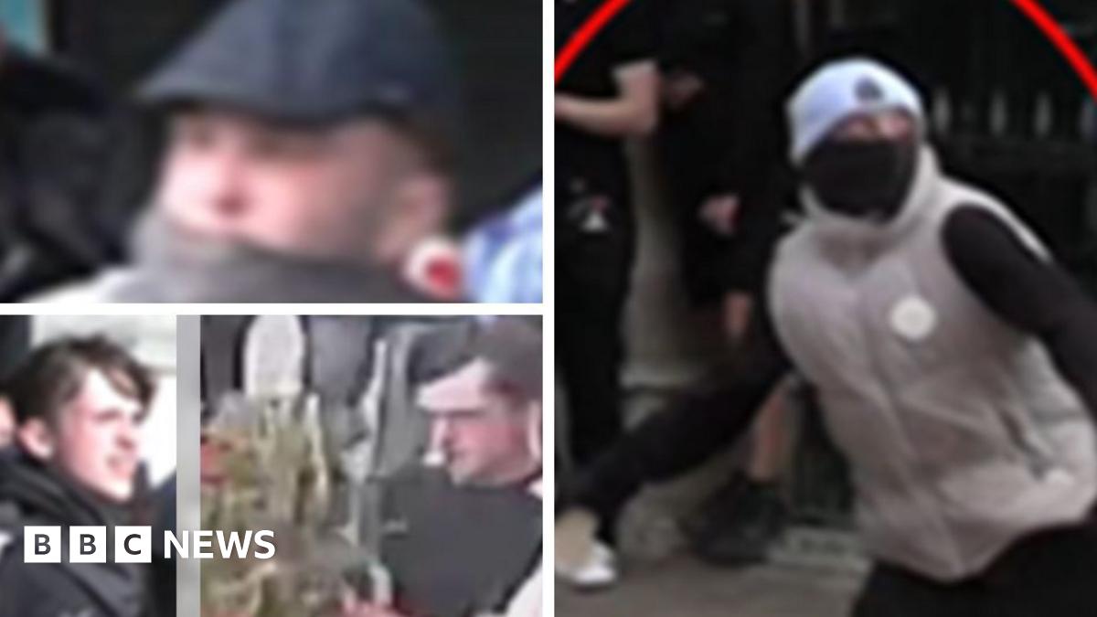 Hull riot: Police release photos of men they want to speak to - BBC News