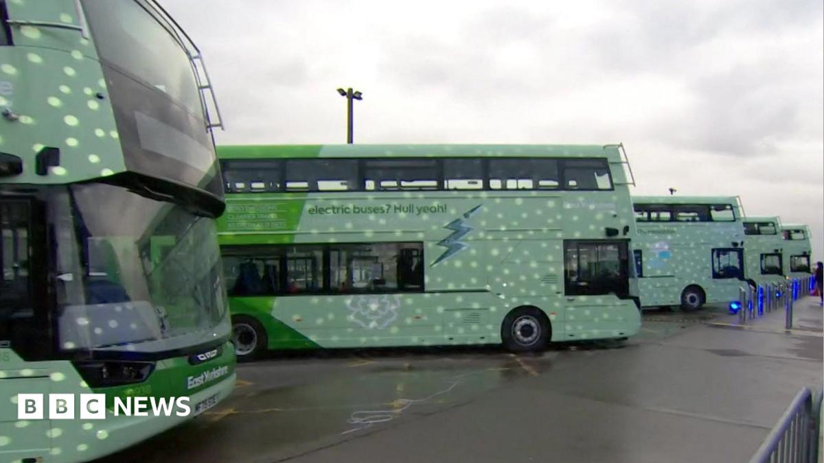 bbc.co.uk - Emma Petrie - East Yorkshire electric buses being charged by diesel generators