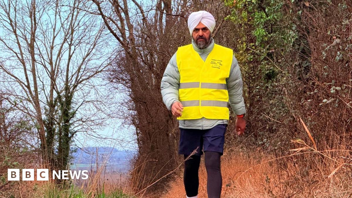 Mental health coach completes second epic walk