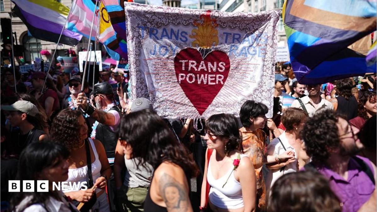 Thousands attend London Trans+ Pride 2026 march