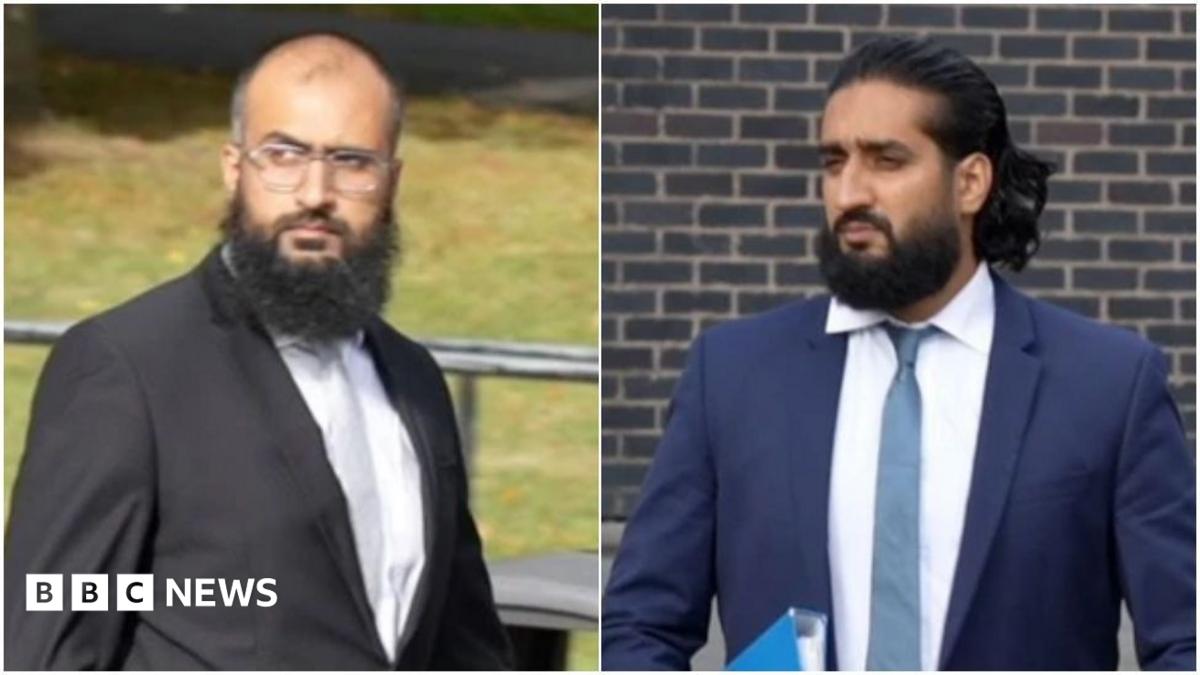 Brothers who were racing home jailed for killing man and seriously injuring son