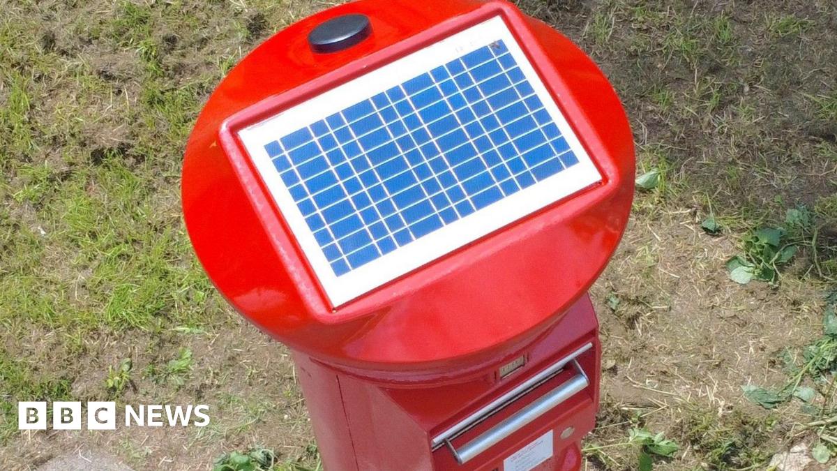 Solar-powered postboxes are being rolled out across UK