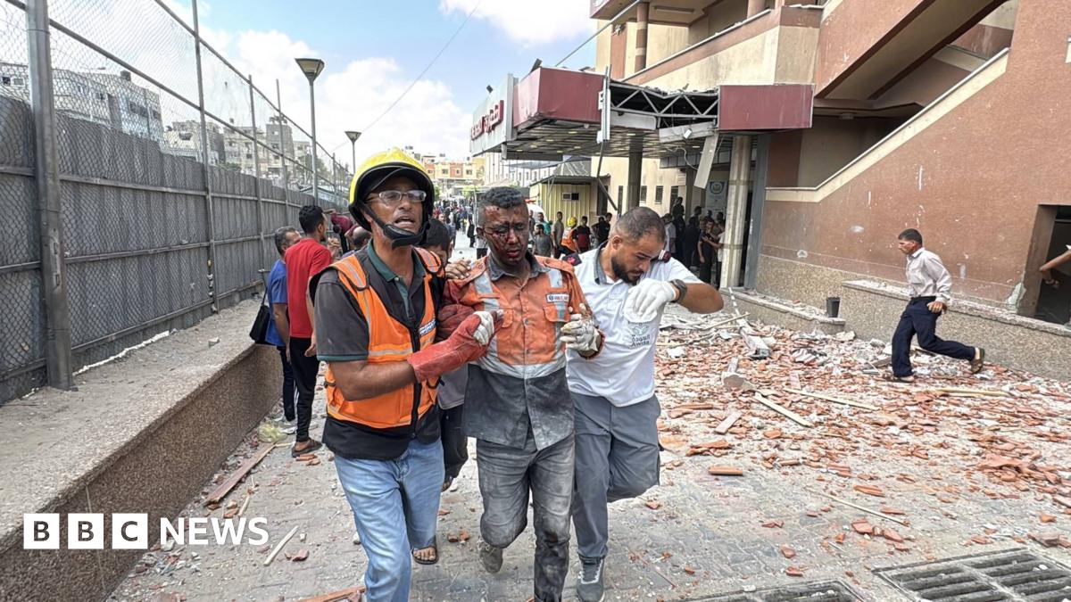 Four journalists among 20 killed in Israeli strike on hospital, Gaza officials say - latest thumbnail