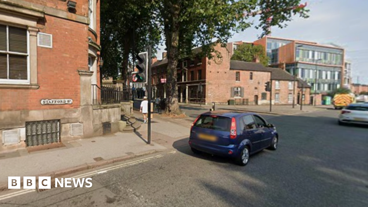 Man found in Derby city centre with serious head injury