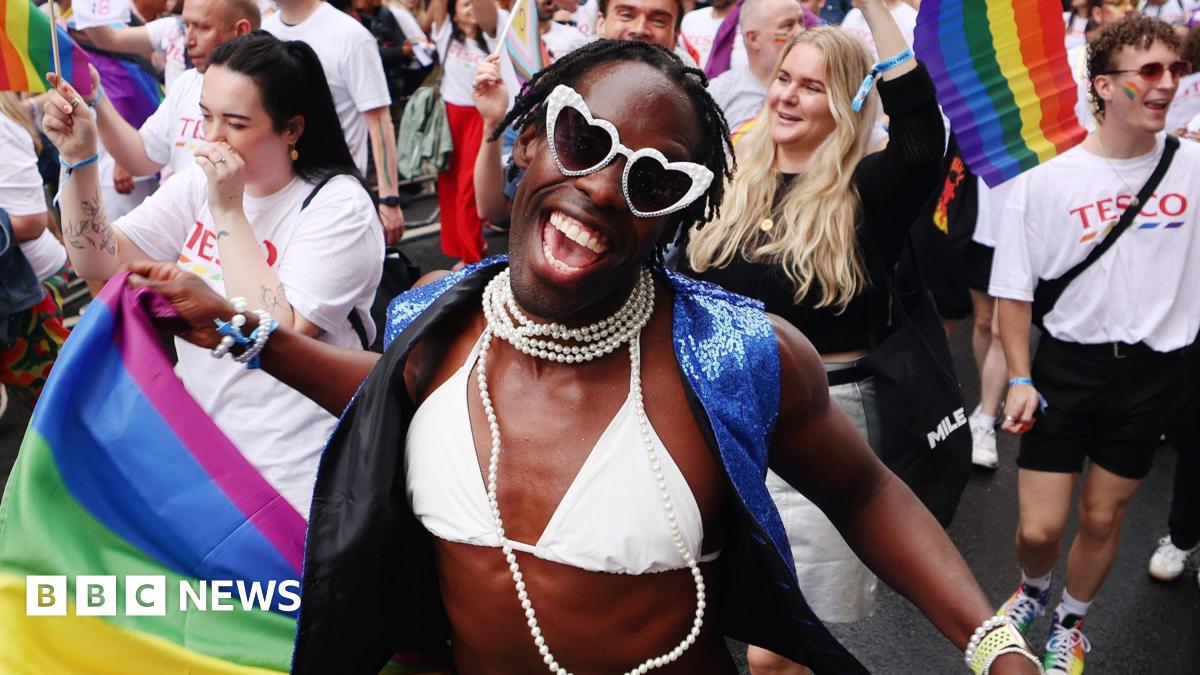 Pride in London2025: Thousands line streets to watch parade