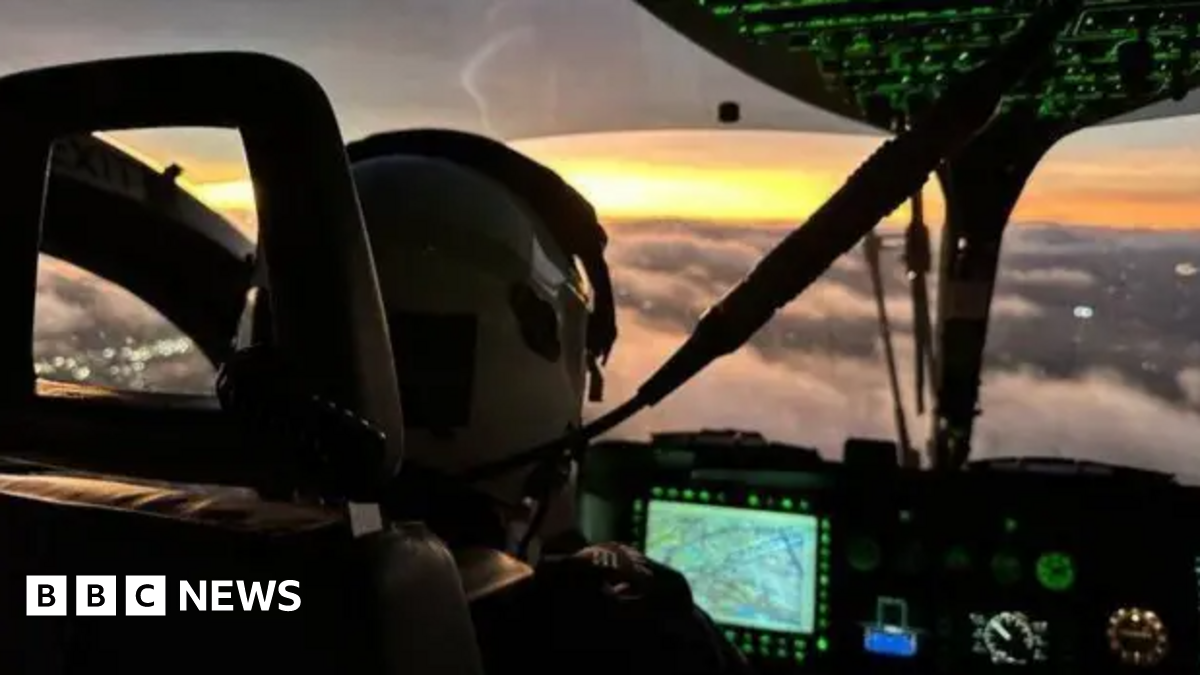 Teenagers arrested after laser shone at helicopter and planes