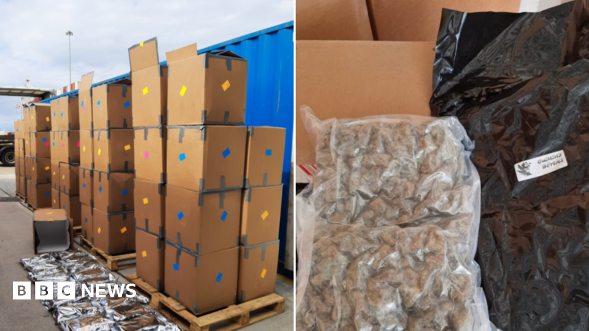 Three charged after record-breaking £139m cannabis seizure