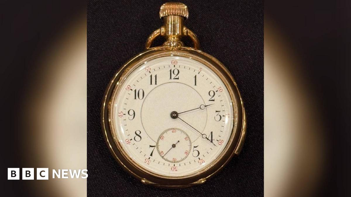
                            Titanic passenger's pocket watch expected to fetch £1m at auction