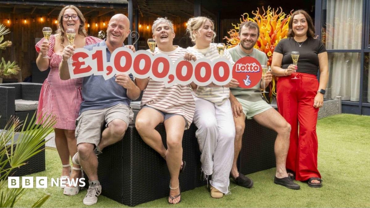 Family almost miss £1m lotto win after ignoring calls