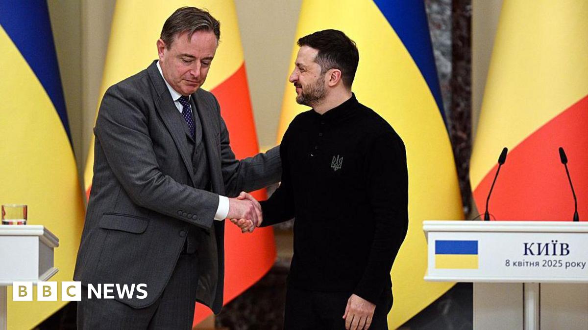 
                            Zelensky appeals to EU leaders facing crunch decision on Russia's frozen cash